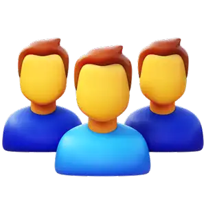 drie mannen